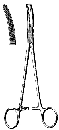 Wertheim Hystrectomy Forceps 1x2T