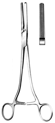 Rogers / Heaney Hyst. Forceps Atrauma 22cm