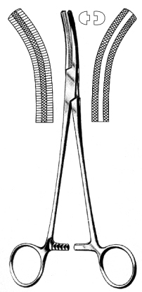 Buie Angiotribe Forceps Curved 21cm