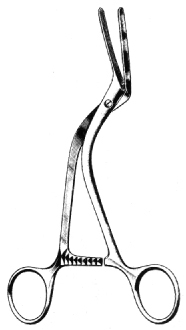 Hopfner Vascular /  Tumor Seizing Forceps 16cm