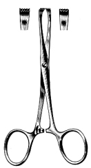 Tuffier Hemostatic Forceps 13cm