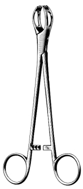 Lane Tissue Forceps 1x2T, Fenestrated