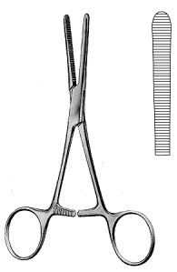 Klinikum Berlin Tubing Clamp serrated jaws 14cm
