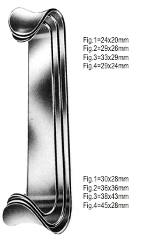 Roux Retractor Double ended