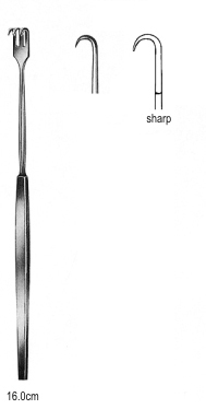 Hook Retractor 16cm