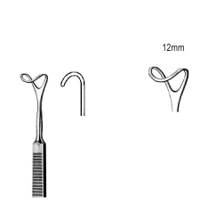 Retractor hollow blade