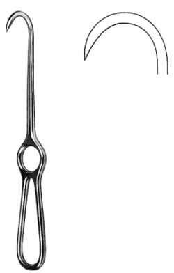 Volkmann Bone Hook Retractor 20cm