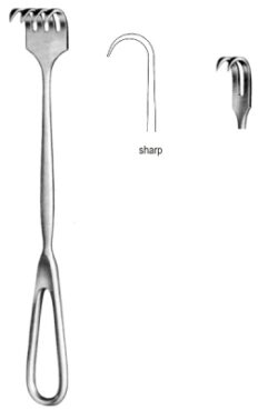 Volkmann Retractor 22cm