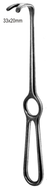 Wassmund Retractor 33x20mm, 20cm