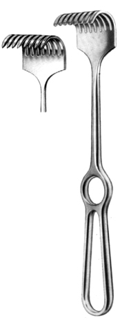 Koerte Retractor 40x30mm, 8Prongs 23.5cm