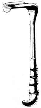 Kelly Retractor Finger Grip Handle