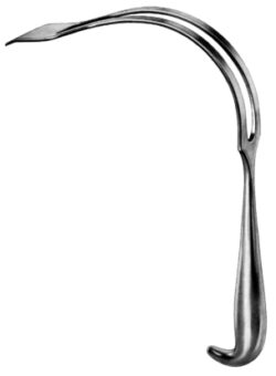 Polloson Retractor H/blade 27cm