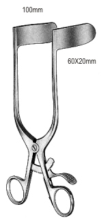Rigby Retractor Vaginal 18cm