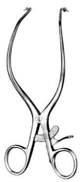 Gelpi Loktite Retractor with stop 18cm