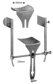 Goligher Retractor compl. with 2+4 blades