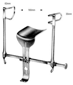 Gosset Abdominal Retractor complete, 16cm