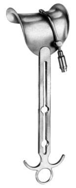 Balfour C / blade with fiber optic light carrie 68x85mm