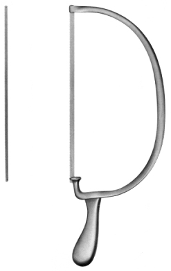 Helferich-Bier amputating saw 39cm