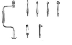 Hudson Brace 27cm complete set with 1,2,3,5 and ext.