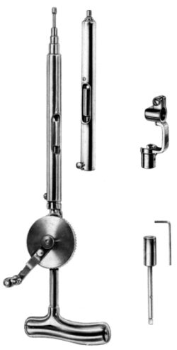 Hand Drill with Guide