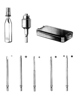 Screw Driver Set complete in case