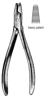 Flat Nose Plier Heavy 16cm
