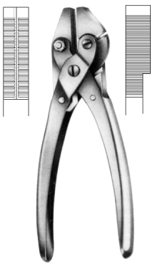 Flat Nose Plier with  lateral wire cutter 18cm