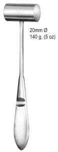 Bone Mallet 20mm, 140g 16.5cm (lead filled)