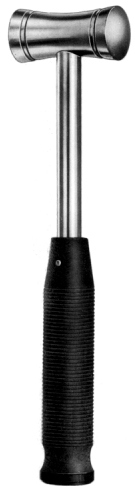 Bone Mallet with fibre handle Ø30mm, 510G, 26cm