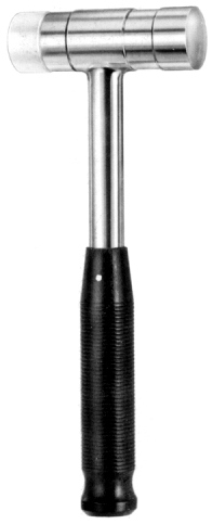 Bone Mallet with fibre handle Ø30mm, 510G, 26cm