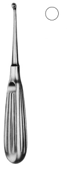 Bruns Bone Curette 17cm