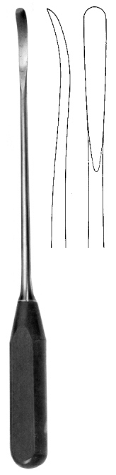 Wagner Bone Raspatory with Fiber Handle 33cm