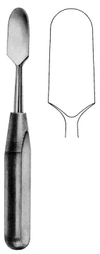 Periosteal Elevator Straight round edge 20mm, 20cm