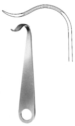 Knee Retractor 56x10mm, 17cm