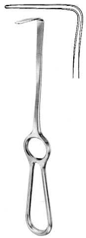 Knee Retractor 38x9mm, 22.5cm