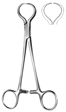 Lewin Bone Holding Forcpes 17.5cm