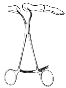 Reduction Forcpes with pointed tips 13.5cm