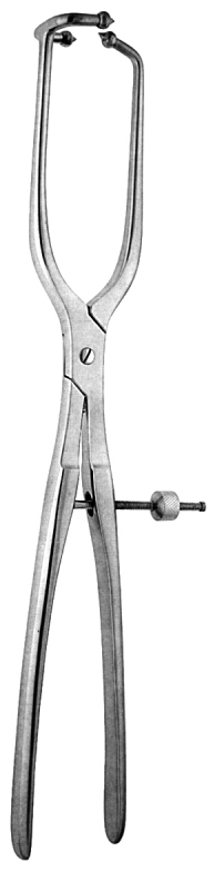 Pelvic Reduction Forcpes with three ball tips 40cm