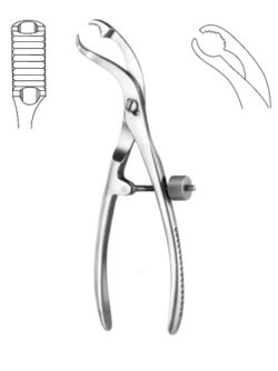 Self Centering Bone Holding Forcpes