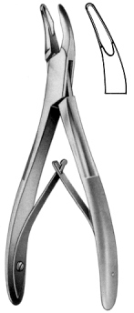 Hartmann Bone Rongeur Curved S/A 3mm