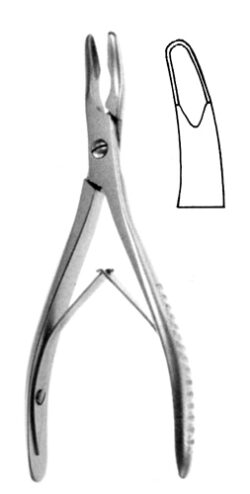Luer Bone Rongeur S/J 5mm, 15cm
