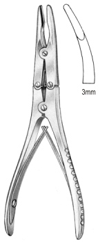 Kleinert Kutz Synovectomy Rongeur 3mm, 15cm