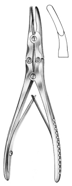 Mayfield Bone Rongeur Curved 17cm