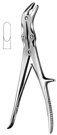 Stille Ruskin bone rongeur Straight D/A 23cm