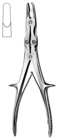 Stille Luer Bone Rongeur 8mm 23cm