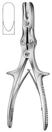 Stille Luer Bone Rongeur 22cm