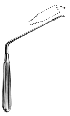 Scoville Nerve Root Retractor angled 7mm, 20cm