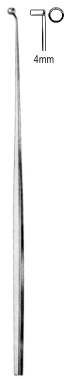 Ray Pituitary Curette Ø4mm, 19cm