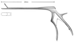 Wagner Laminectomy Rongeur Straight 4mm, 20cm