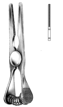 Glover Atraumatic Bulldog clamp